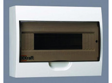 Щит распределительный навесной ЩРн-П-12 IP41 пластиковый прозрачная дверь